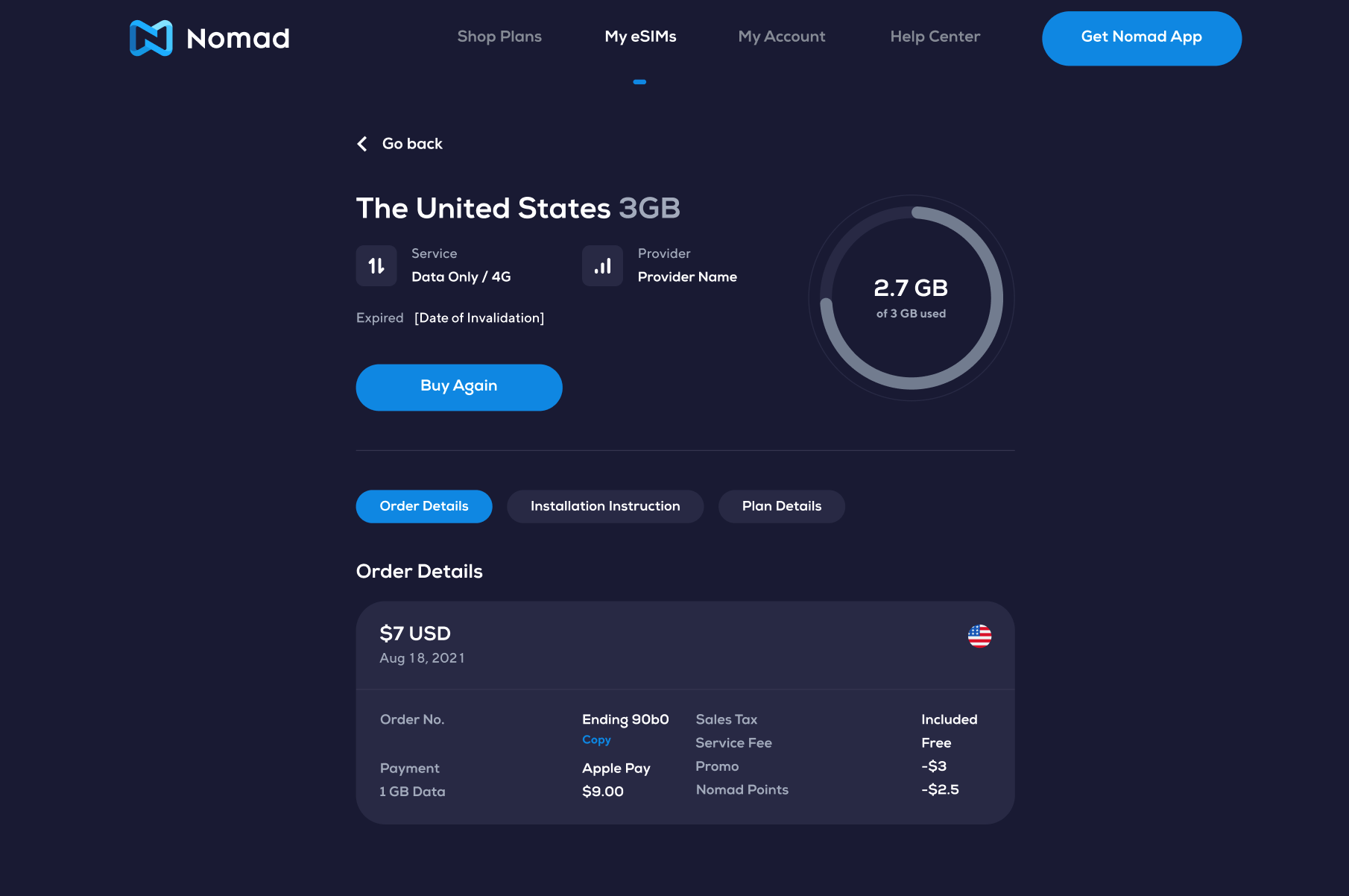 how-do-i-check-the-data-usage-on-my-esim-nomad